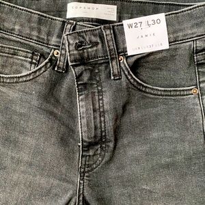 Brand new washed black jeans skinny